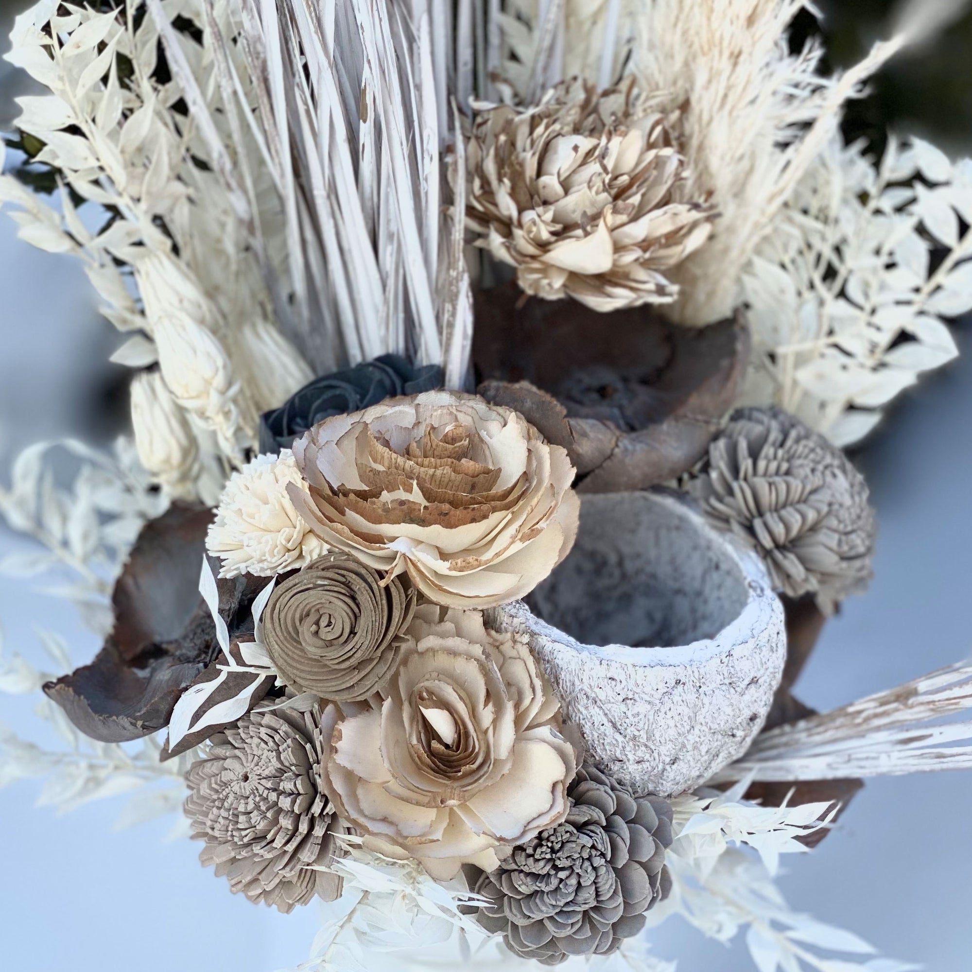 Dried Floral Bouquet with Sola